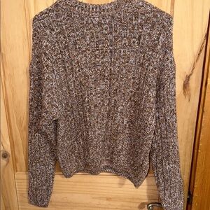 Universal Thread Cozy Brown Knit Sweater